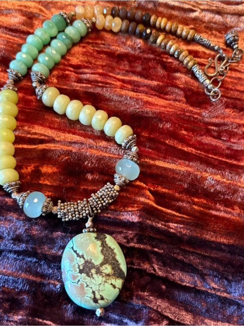 Artisan Crafted bold turquoise